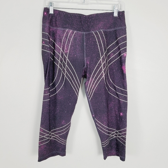 Sweaty Betty Adrenaline Galaxy Run Capri Leggings - Picture 2 of 6
